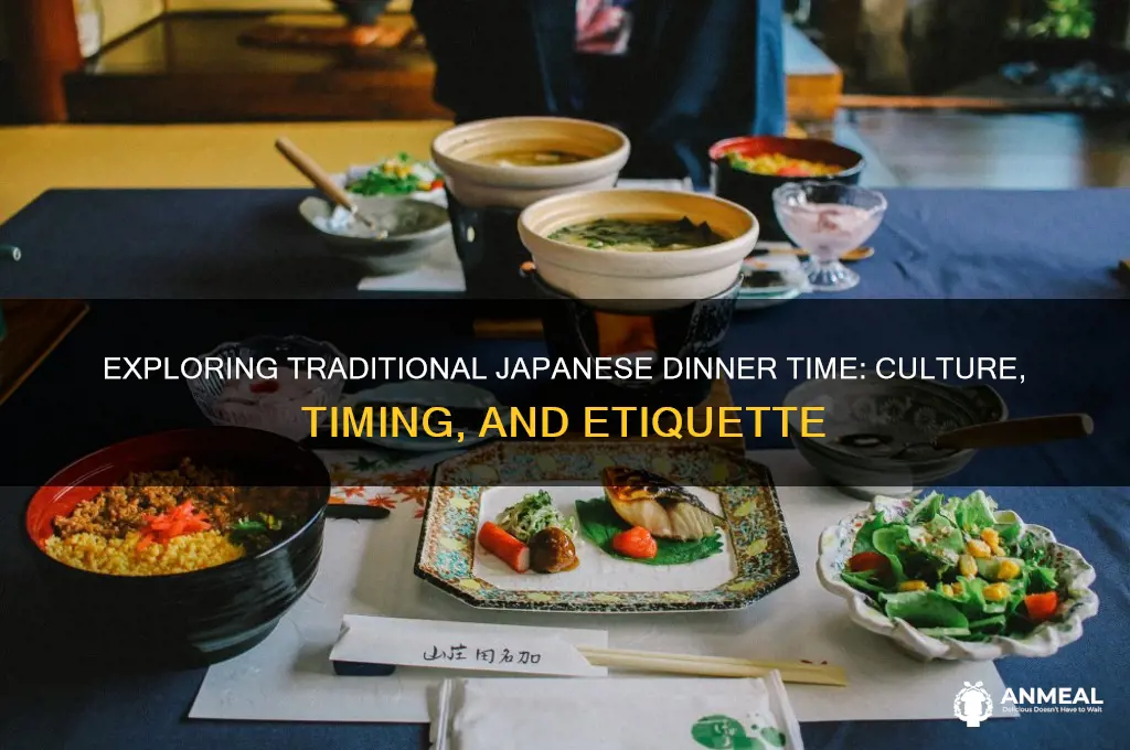 what is dinner time in japan
