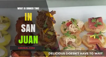 San Juan's Dinner Time: When Locals Dine and Restaurants Shine
