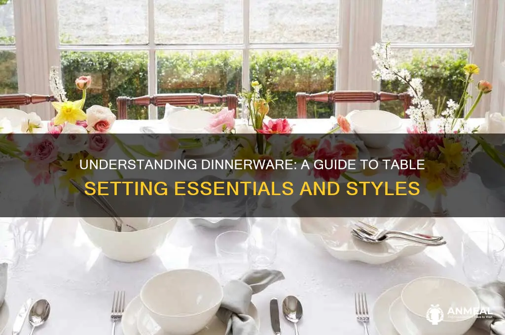 what is dinner ware