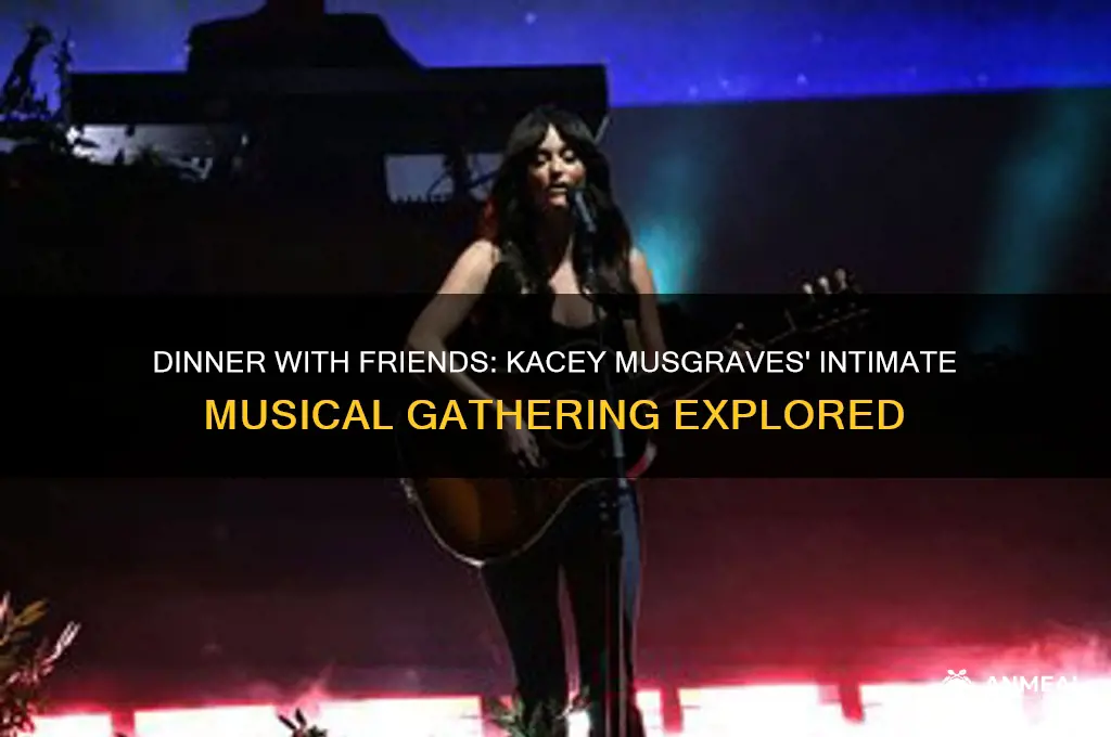 what is dinner with friends about kacey musgraves