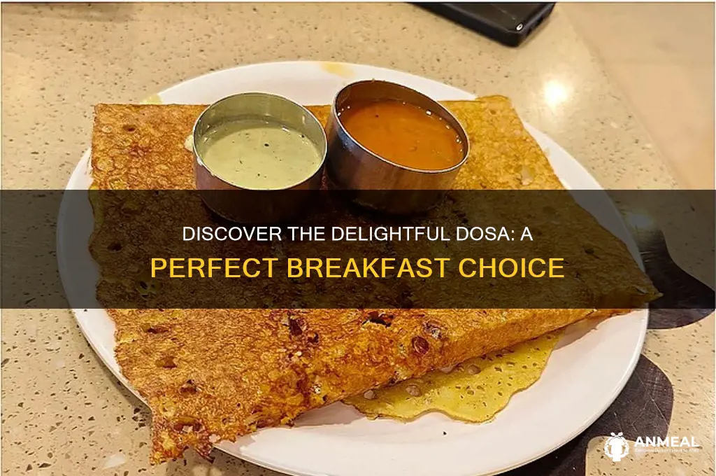 what is dosa breakfast