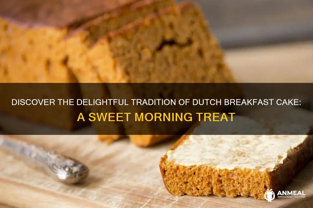 what is dutch breakfast cake