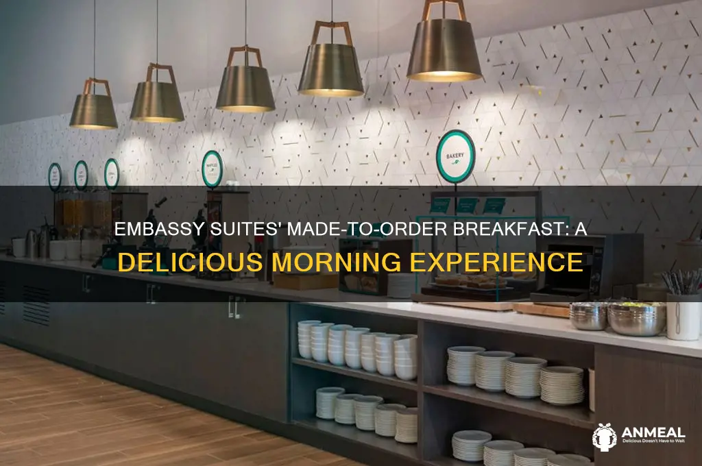 what is embassy suites made to order breakfast