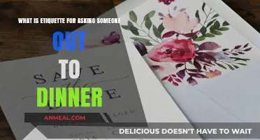 Mastering Dinner Date Etiquette: How to Ask Someone Out Gracefully