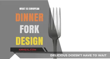 Exploring the Unique Design of European Dinner Forks