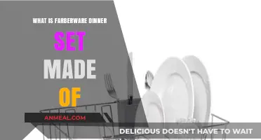 Discover the Materials Behind Farberware Dinner Sets: A Comprehensive Guide