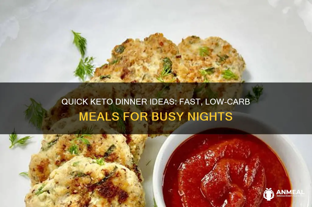 what is fast and keto for dinner