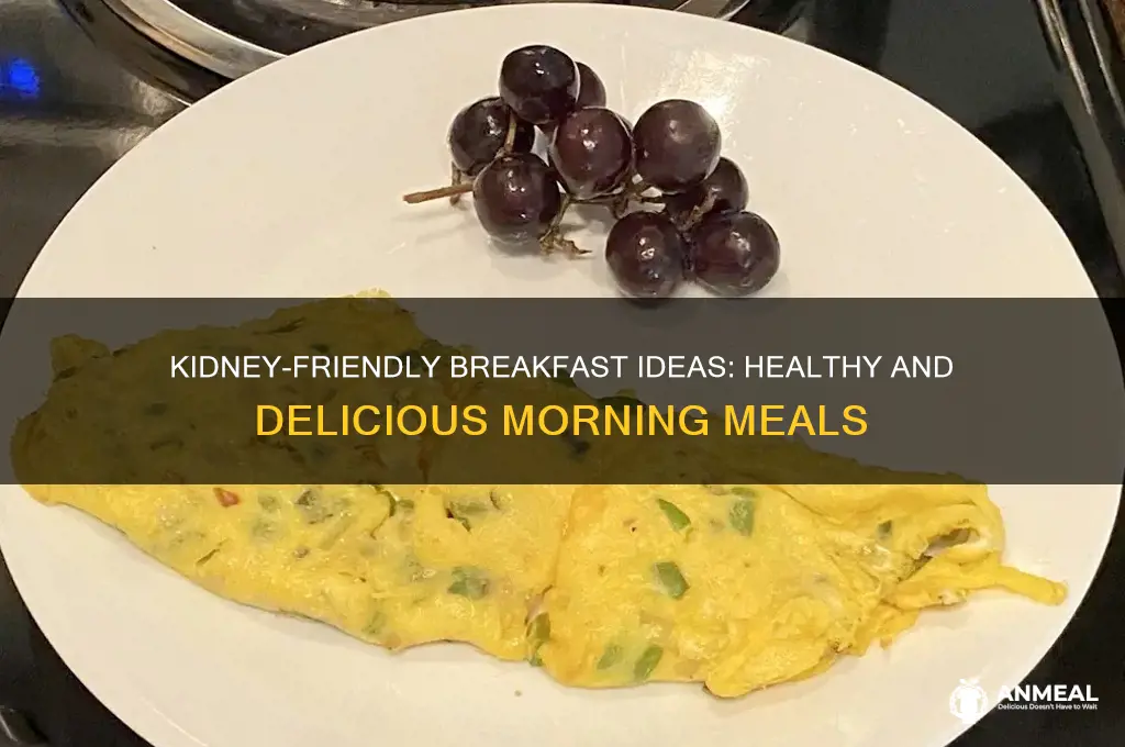 what is for breakfast on a kidney friendly diet