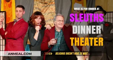 Unveiling Sleuths Dinner Theater's Delicious Dinner Menu and Show Experience