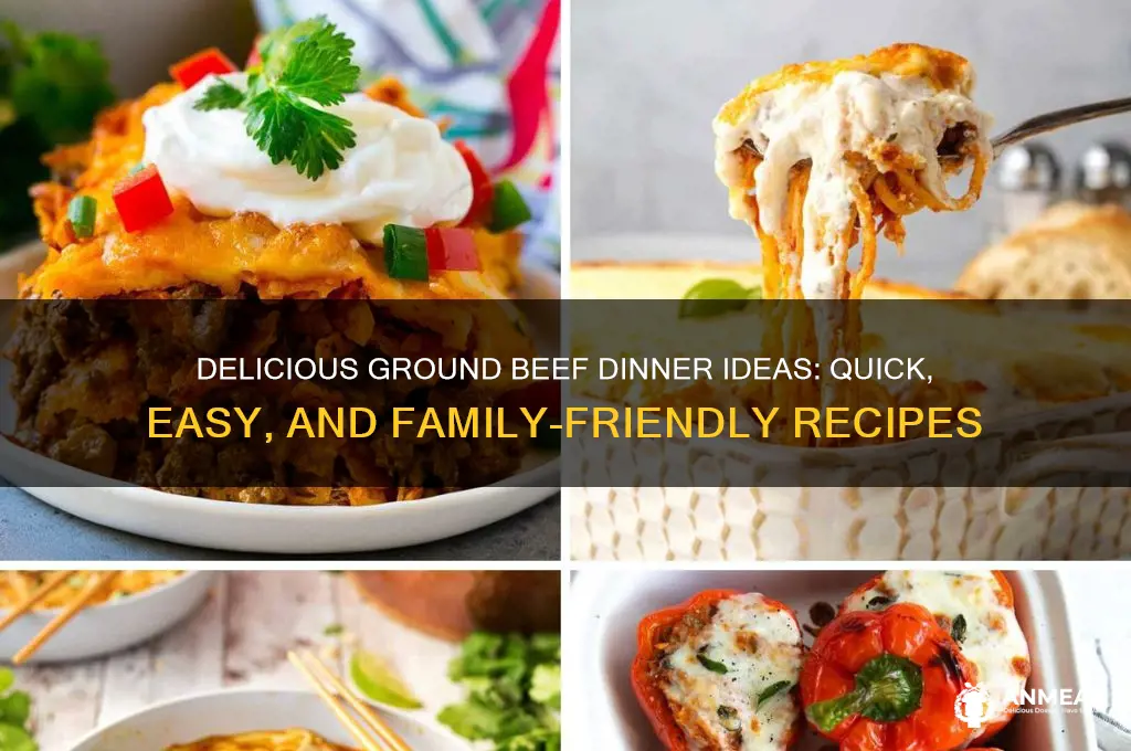what is for dinner ground beef