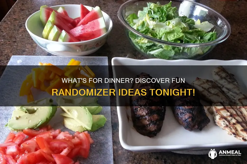what is for dinner randomizer