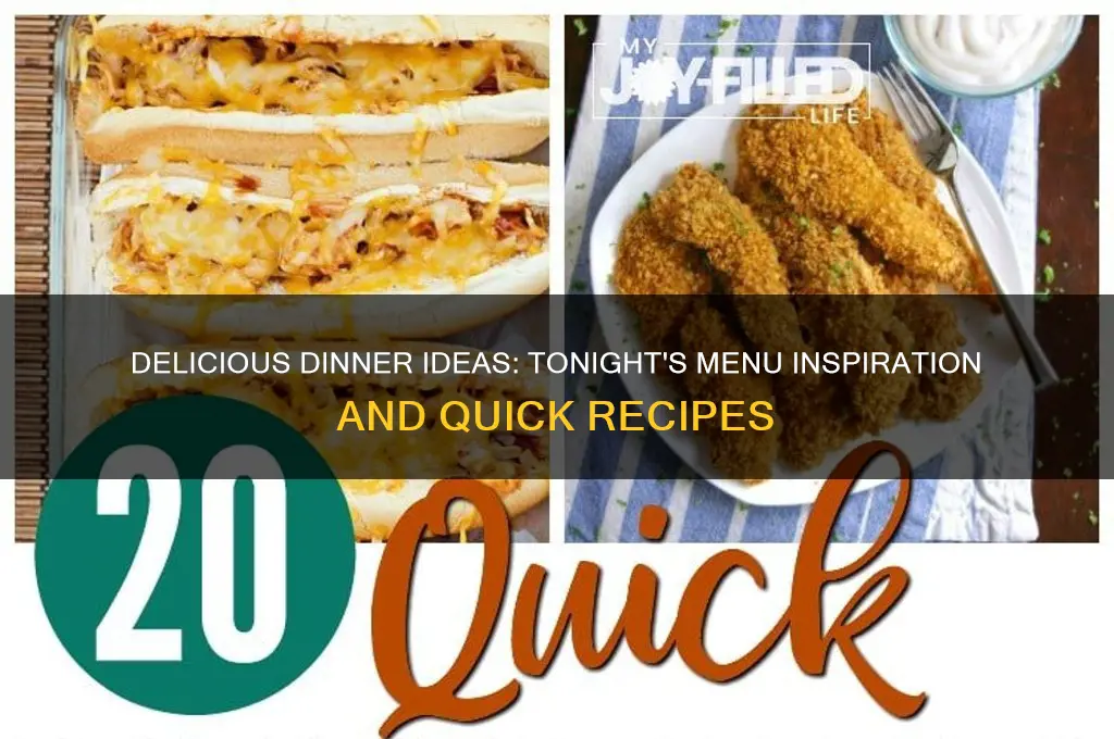 what is for dinner tonighht