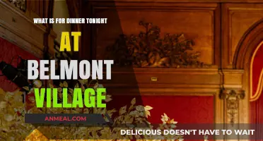 Delicious Dinner Options Tonight at Belmont Village: A Culinary Preview