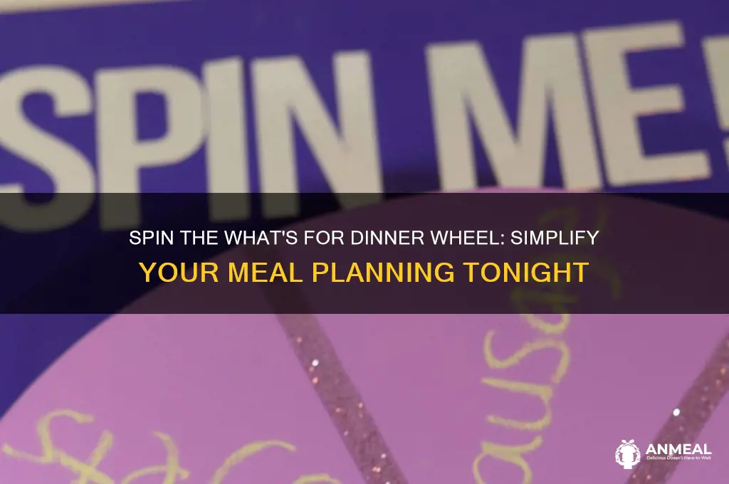what is for dinner wheel