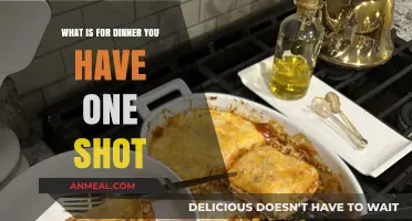 One Shot at Dinner: Quick, Easy, and Delicious Meal Ideas