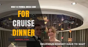 Cruise Dinner Formal Dress Code: Elegant Attire Guide for Guests