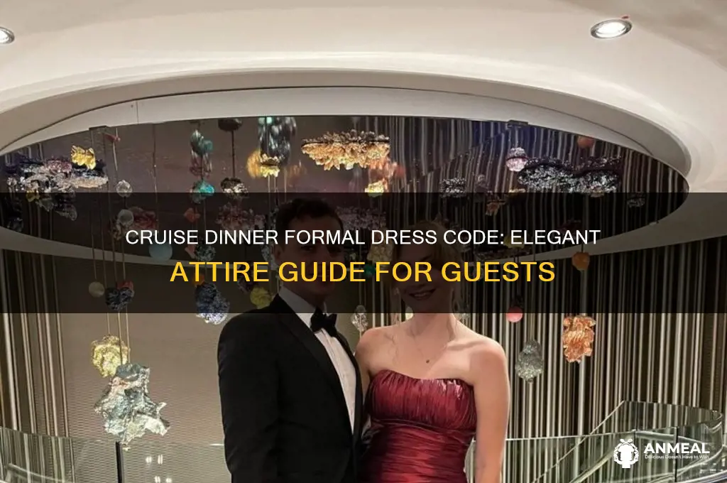what is formal dress code for cruise dinner