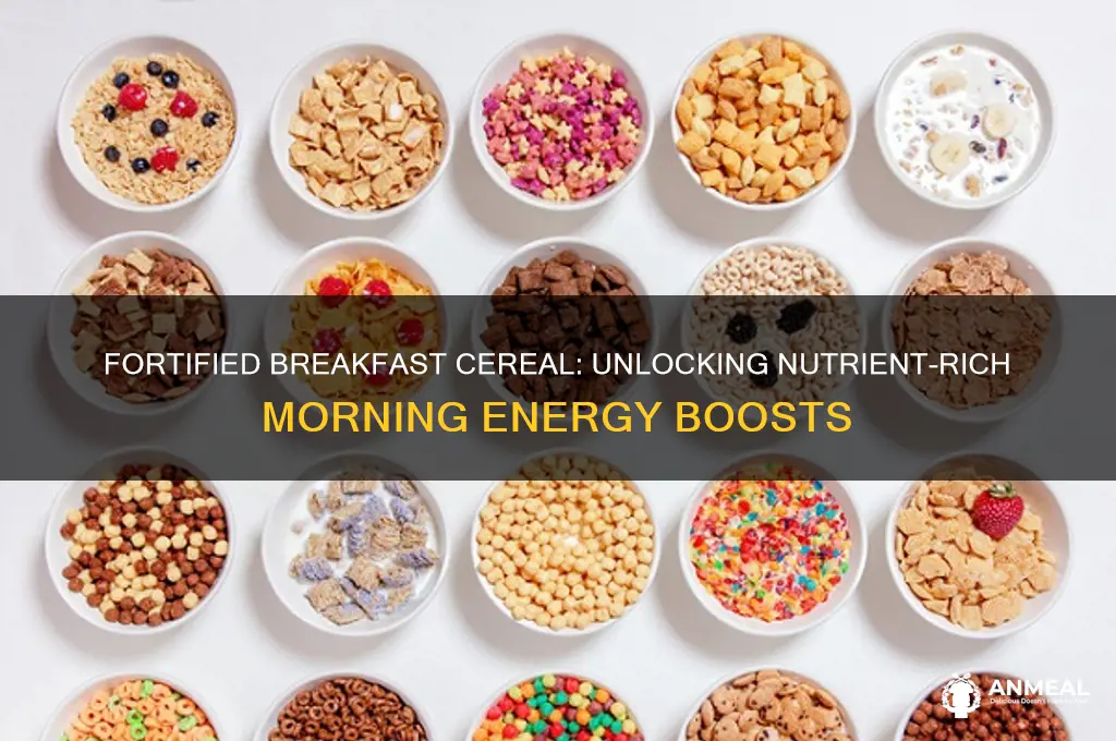 what is fortified breakfast cereal