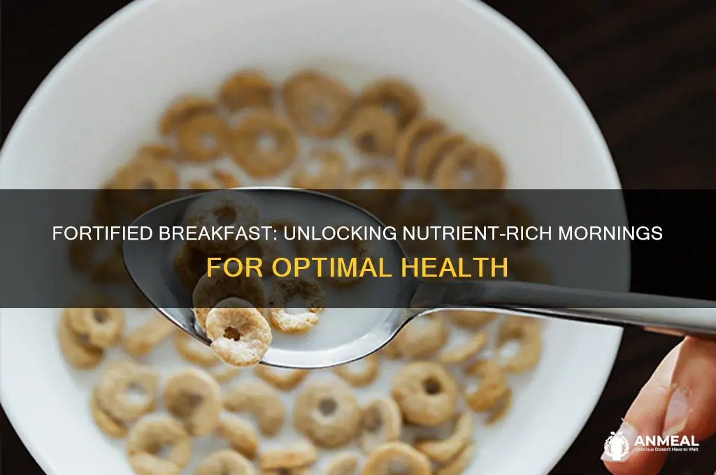what is fortified breakfast