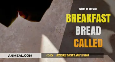 Discover the Delicious French Breakfast Bread: What is it Called?