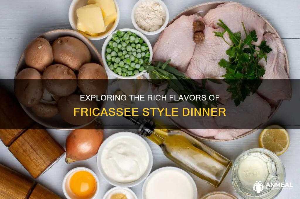 what is fricassee style dinner