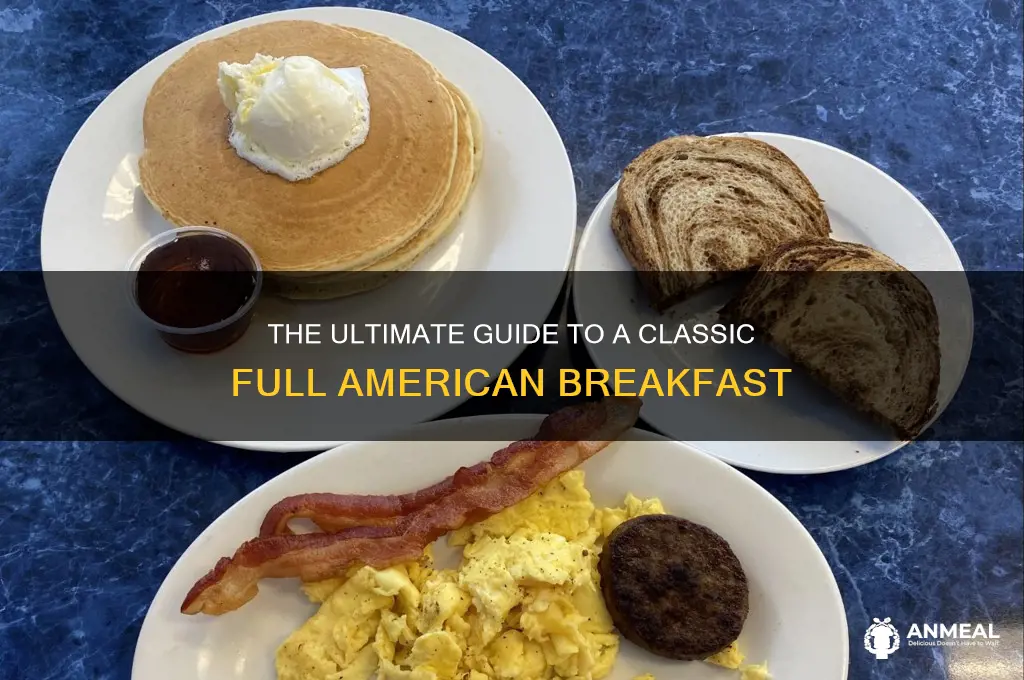 what is full american breakfast