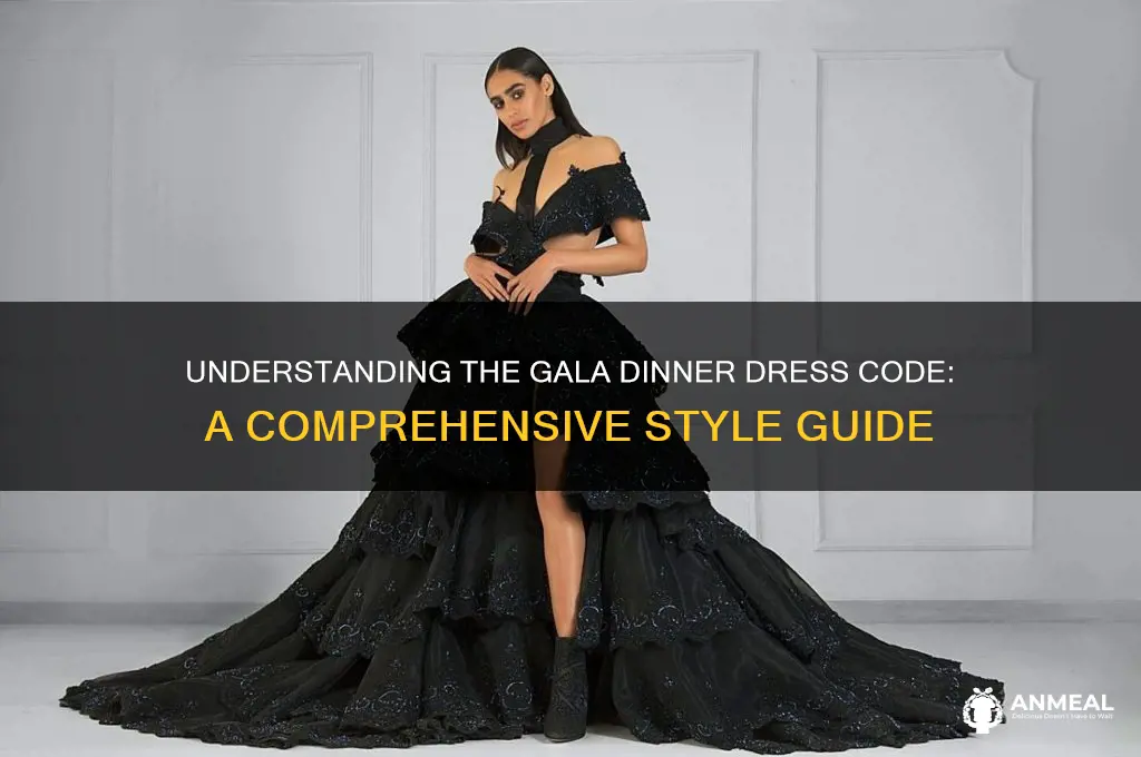 what is gala dinner dress code