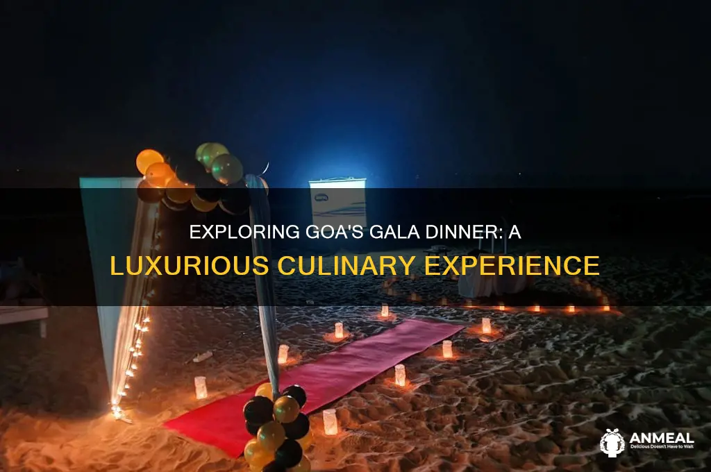 what is gala dinner in goa