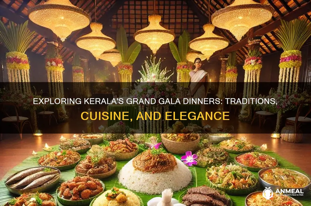 what is gala dinner in kerala