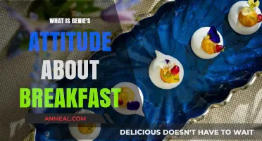 Genie's Breakfast Philosophy: A Morning Meal Attitude Explored