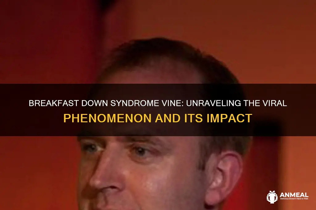 what is going on here breakfast down syndrome vine