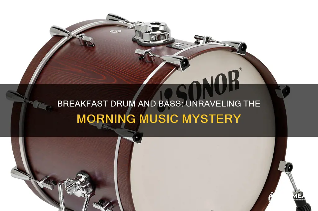 what is going on here breakfast drum and bass