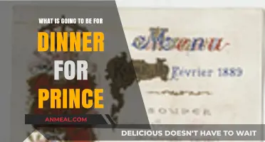 Royal Dinner Plans: What’s on Prince’s Plate Tonight?