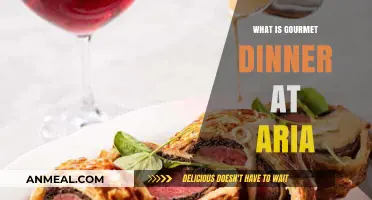 Exploring Aria's Gourmet Dinner: A Culinary Journey of Luxury and Flavor