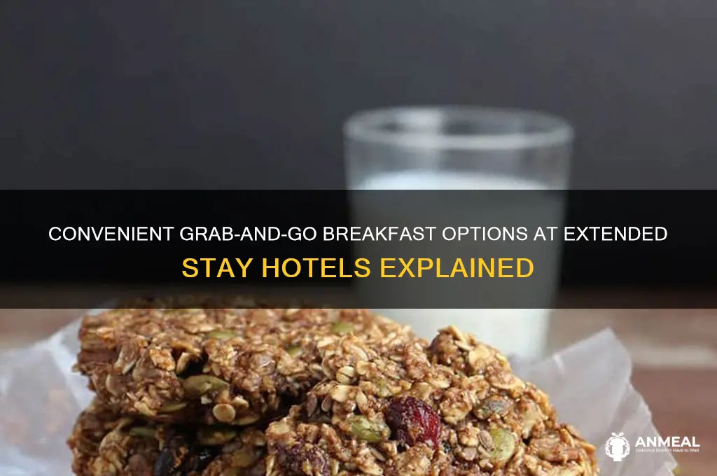 what is grab and go breakfast at extended stay