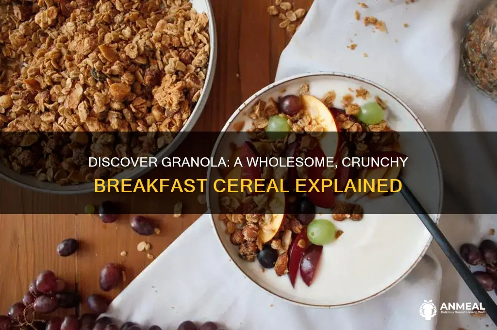 what is granola breakfast cereal