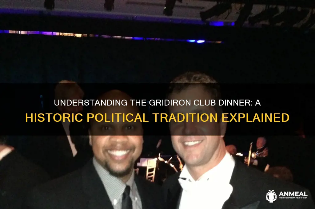 what is gridiron club dinner