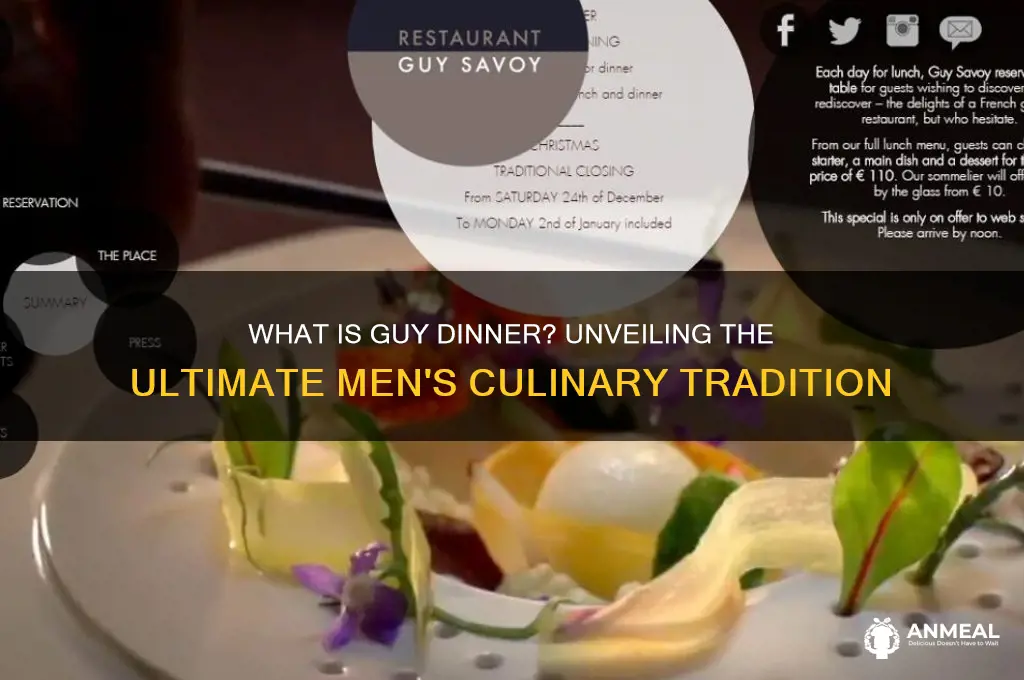 what is guy dinner