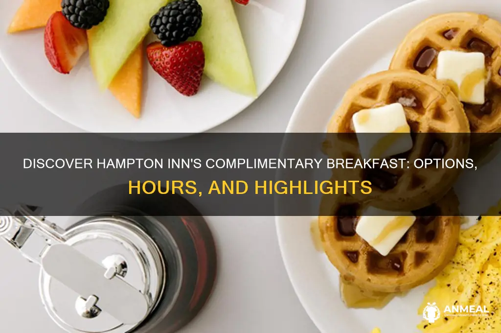 what is hampton inn breakfast