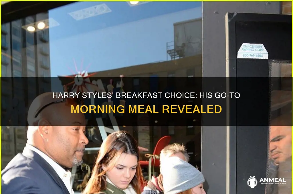 what is harry styles favorite breakfast food