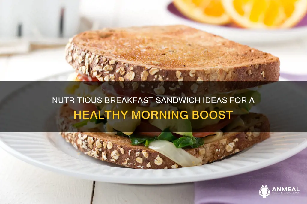 what is healthiest breakfast sandwich