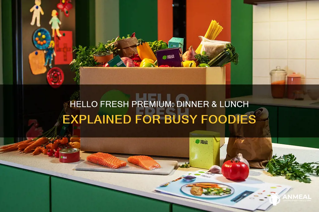 what is hello fresh premium dinner 2 lunch