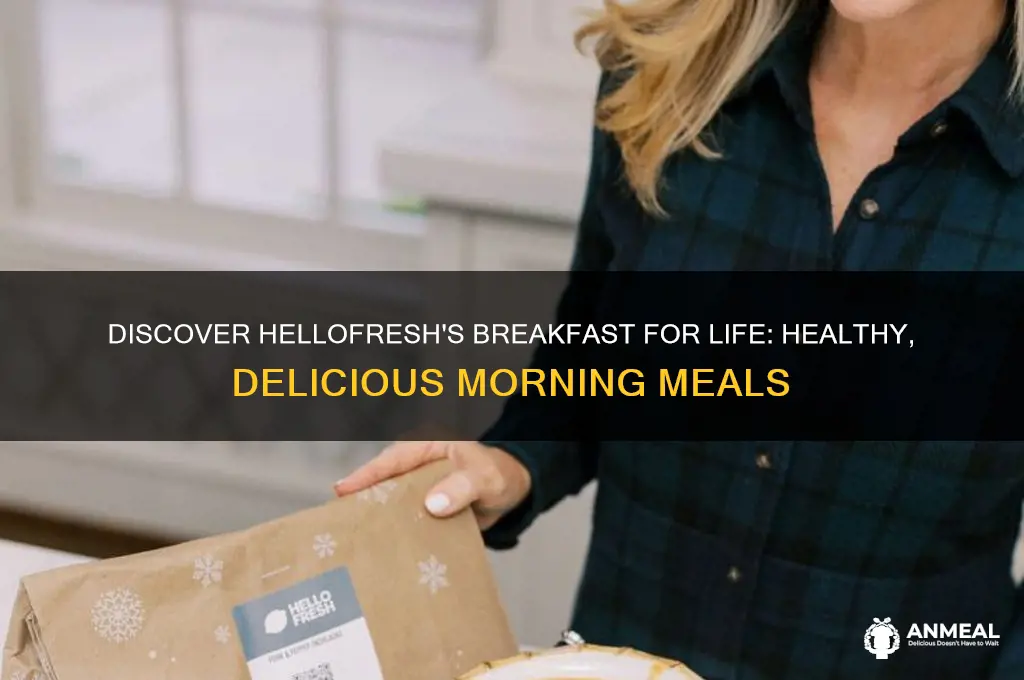 what is hellofresh breakfast for life
