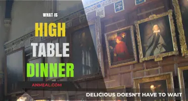 Exploring the Tradition of High Table Dinner: Elegance and Etiquette