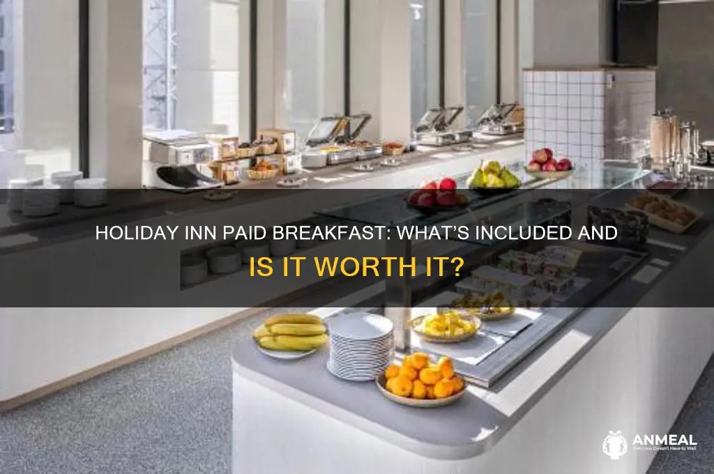 what is holiday inns paid breakfast