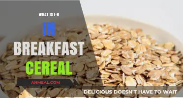 Understanding I-6: The Role of This Ingredient in Breakfast Cereal