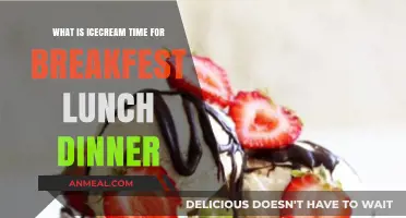 Ice Cream Anytime: Breakfast, Lunch, Dinner – Why Not Indulge?