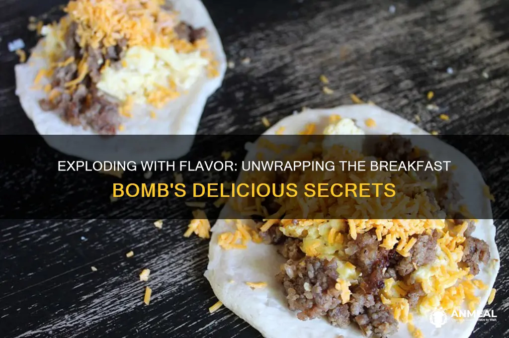 what is in a breakfast bomb