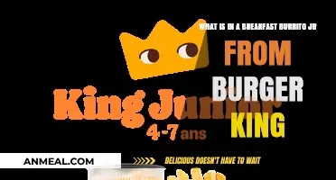 Burger King's Breakfast Burrito Jr: Ingredients and Flavor Breakdown