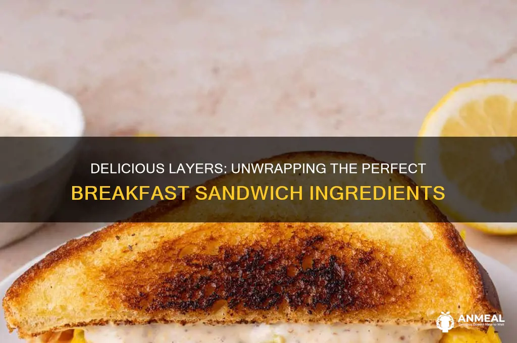what is in a breakfast sandwich
